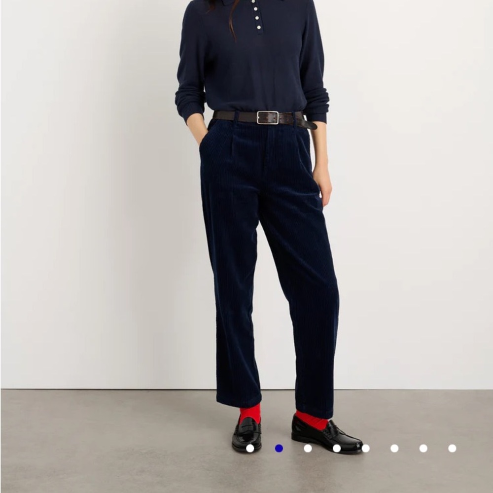 Alex Mill Boy Pant in Rugged Corduroy in Dark Navy NWT